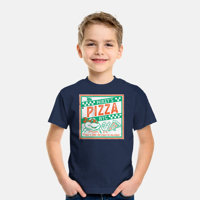 Mikey's Pizza-Youth-Basic-Tee-Nemons