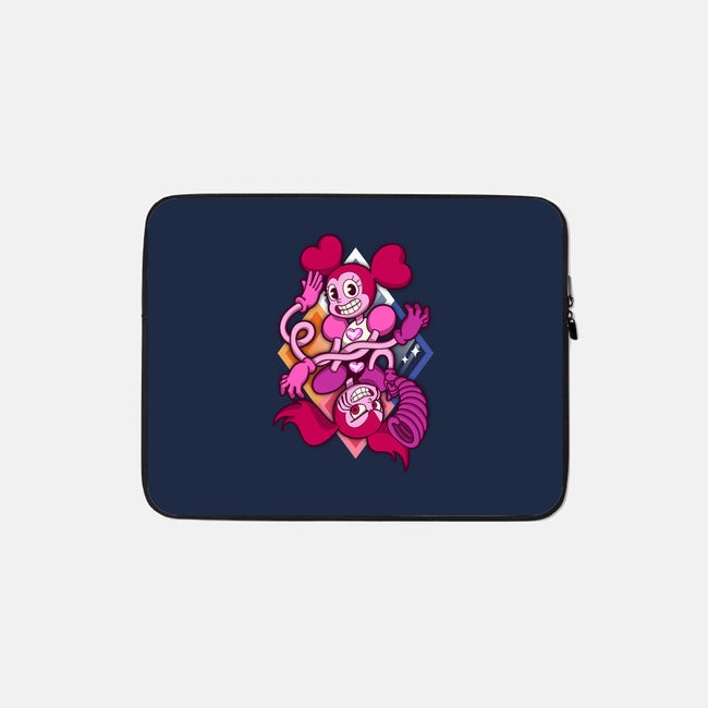 Your New Best Friend-none zippered laptop sleeve-Ursulalopez