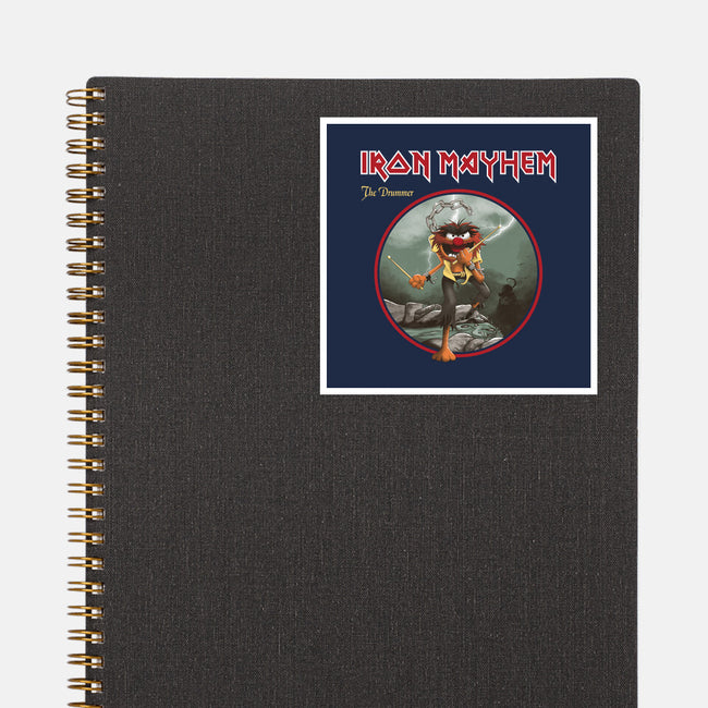 Iron Mayhem-None-Glossy-Sticker-retrodivision