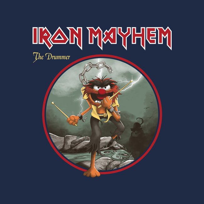 Iron Mayhem-None-Polyester-Shower Curtain-retrodivision