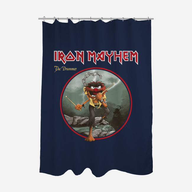 Iron Mayhem-None-Polyester-Shower Curtain-retrodivision