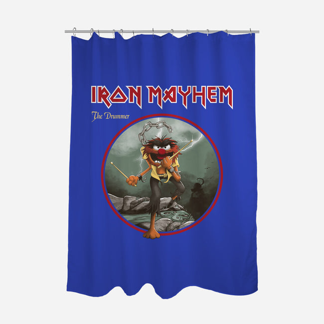Iron Mayhem-None-Polyester-Shower Curtain-retrodivision