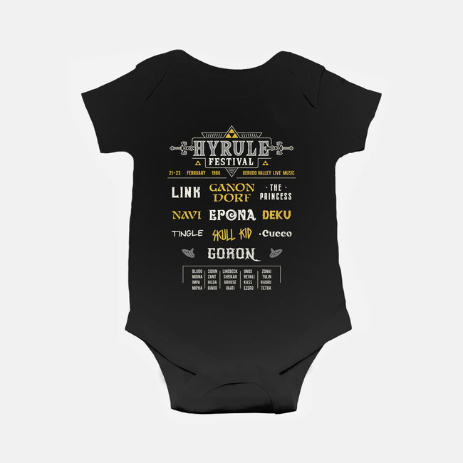 Hyrule Festival-Baby-Basic-Onesie-Logozaste