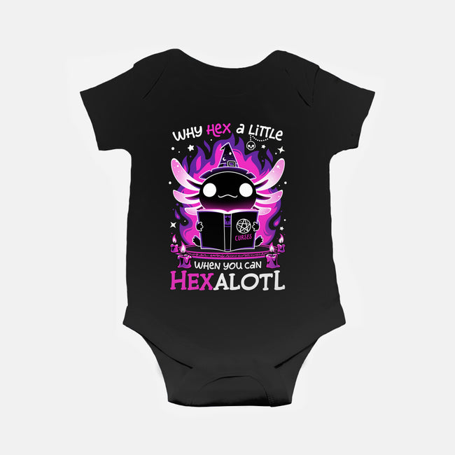 Axolotl Witching Hour-Baby-Basic-Onesie-Snouleaf
