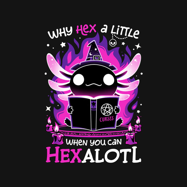 Axolotl Witching Hour-Womens-Fitted-Tee-Snouleaf
