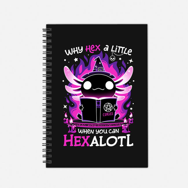 Axolotl Witching Hour-None-Dot Grid-Notebook-Snouleaf