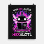 Axolotl Witching Hour-None-Matte-Poster-Snouleaf