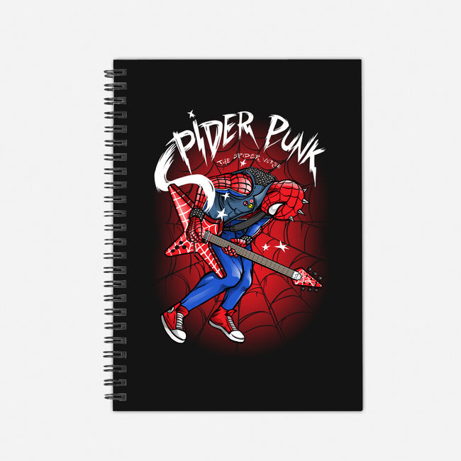 Spider Punk-None-Dot Grid-Notebook-joerawks
