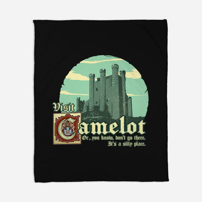 Silly Place-None-Fleece-Blanket-daobiwan