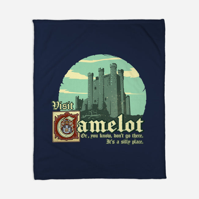 Silly Place-None-Fleece-Blanket-daobiwan
