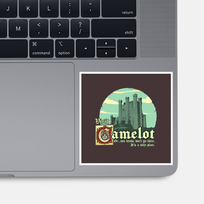 Silly Place-None-Glossy-Sticker-daobiwan