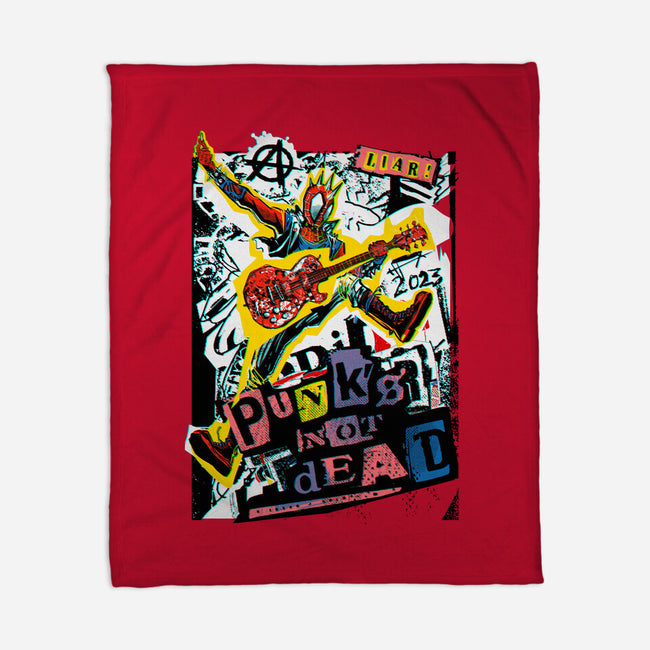 Punk Is Not Dead-None-Fleece-Blanket-Dairan