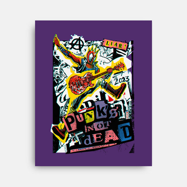 Punk Is Not Dead-None-Stretched-Canvas-Dairan