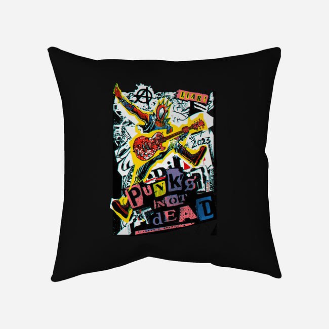 Punk Is Not Dead-None-Removable Cover w Insert-Throw Pillow-Dairan