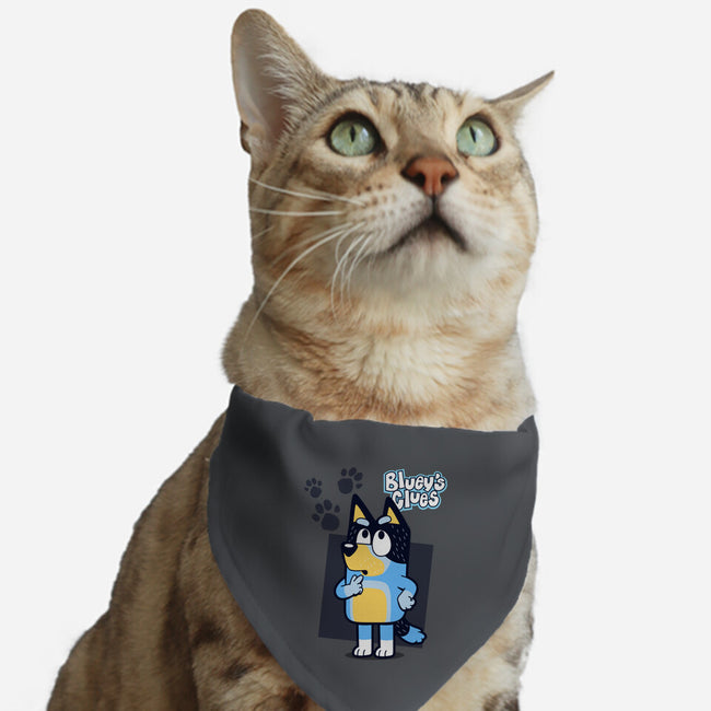 Blue Puppy's Clues-Cat-Adjustable-Pet Collar-Boggs Nicolas