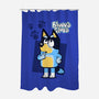 Blue Puppy's Clues-None-Polyester-Shower Curtain-Boggs Nicolas