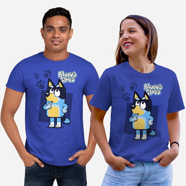 Blue Puppy's Clues-Unisex-Basic-Tee-Boggs Nicolas
