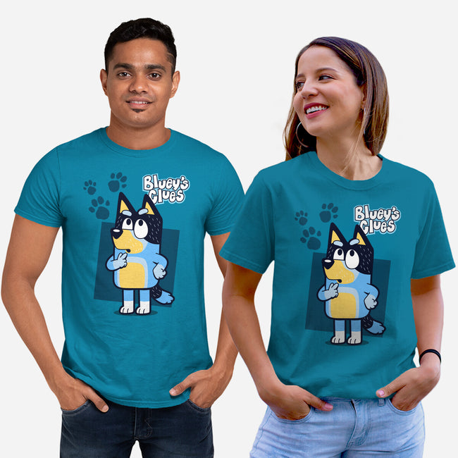 Blue Puppy's Clues-Unisex-Basic-Tee-Boggs Nicolas