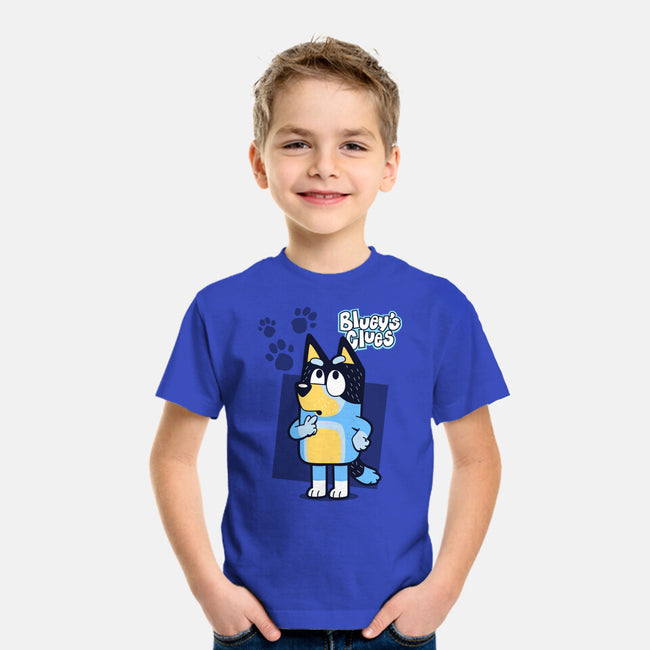 Blue Puppy's Clues-Youth-Basic-Tee-Boggs Nicolas