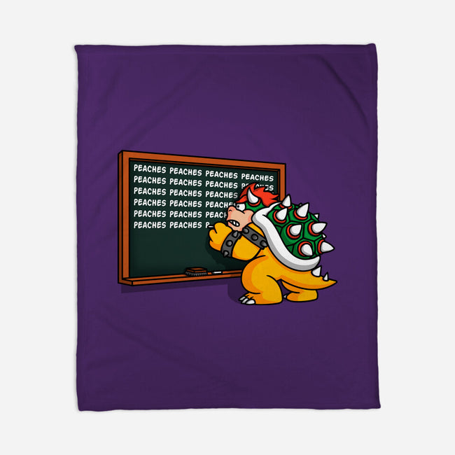 Peaches Repeat-None-Fleece-Blanket-Raffiti