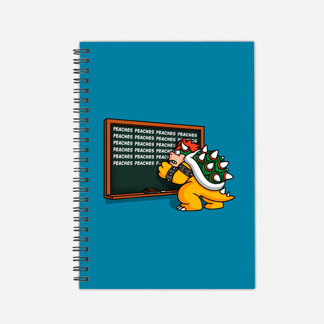 Peaches Repeat-None-Dot Grid-Notebook-Raffiti