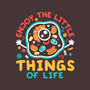 Enjoy The Little Things-None-Zippered-Laptop Sleeve-NemiMakeit