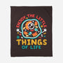 Enjoy The Little Things-None-Fleece-Blanket-NemiMakeit