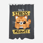 Don't Stress Meowt-None-Polyester-Shower Curtain-NemiMakeit