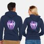 Arachnid Girl-Unisex-Zip-Up-Sweatshirt-spoilerinc