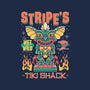Stripe's Tiki Shack-Womens-Basic-Tee-Nemons