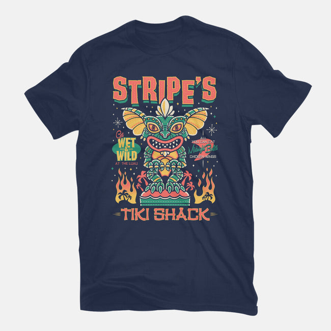 Stripe's Tiki Shack-Unisex-Basic-Tee-Nemons