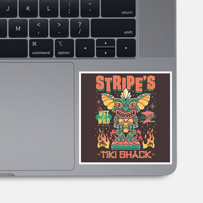 Stripe's Tiki Shack-None-Glossy-Sticker-Nemons
