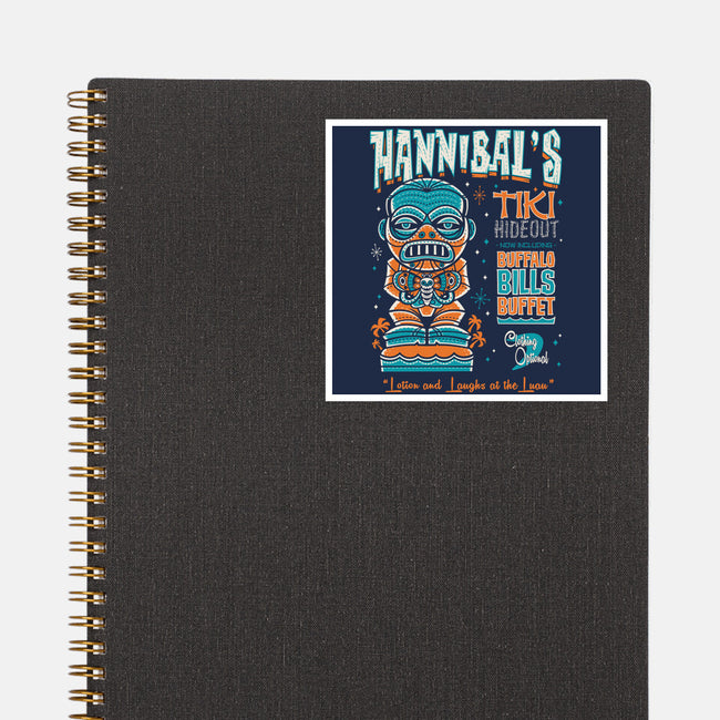 Hannibal's Tiki Hideout-None-Glossy-Sticker-Nemons