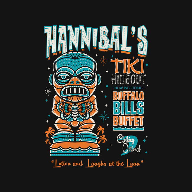 Hannibal's Tiki Hideout-None-Fleece-Blanket-Nemons