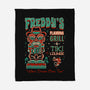 Freddy's Flaming Grill-None-Fleece-Blanket-Nemons