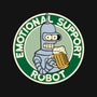 Emotional Support Robot-None-Fleece-Blanket-Melonseta