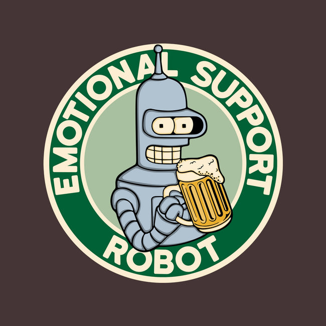Emotional Support Robot-Unisex-Zip-Up-Sweatshirt-Melonseta