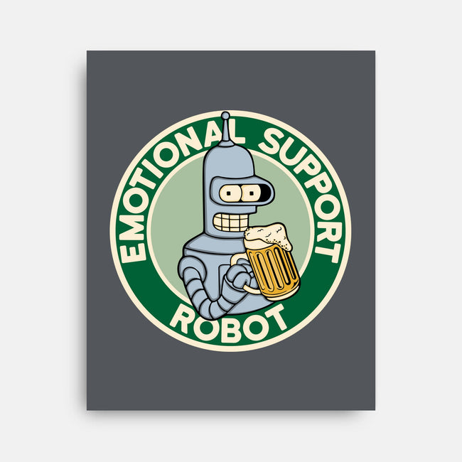 Emotional Support Robot-None-Stretched-Canvas-Melonseta