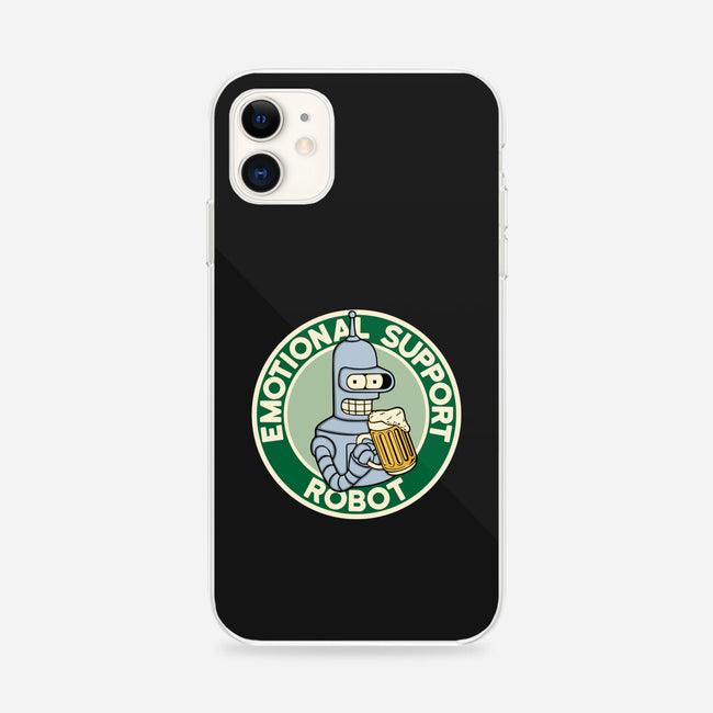 Emotional Support Robot-iPhone-Snap-Phone Case-Melonseta