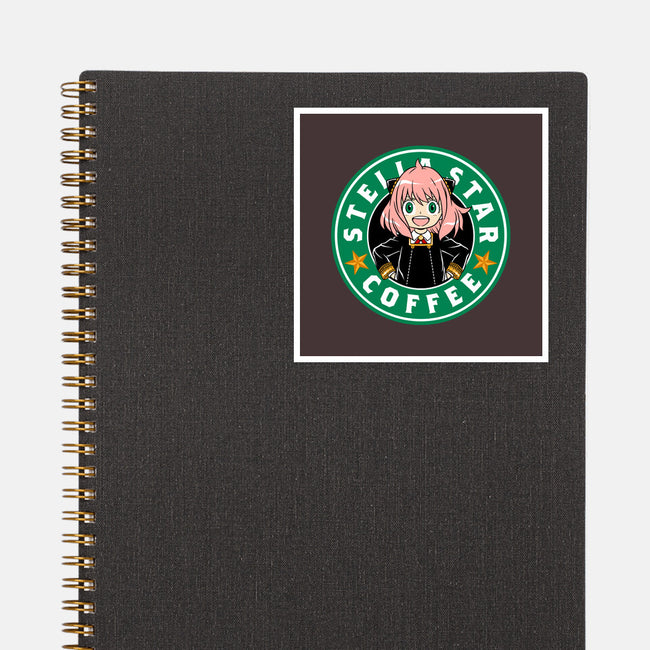 Anya Coffee-None-Glossy-Sticker-spoilerinc