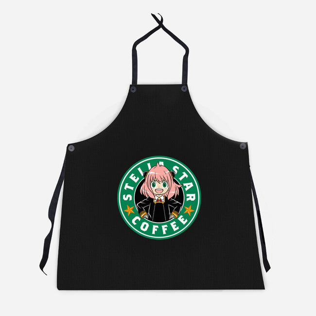Anya Coffee-Unisex-Kitchen-Apron-spoilerinc