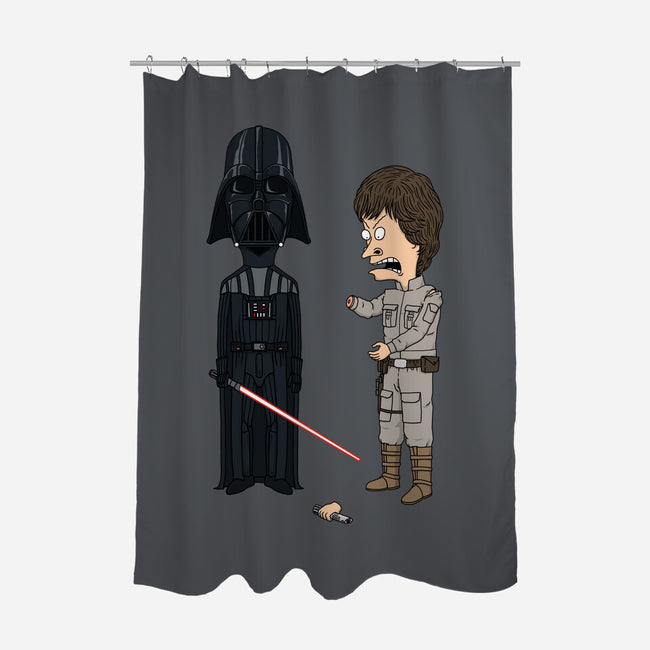 Stupid Duelist-None-Polyester-Shower Curtain-pigboom