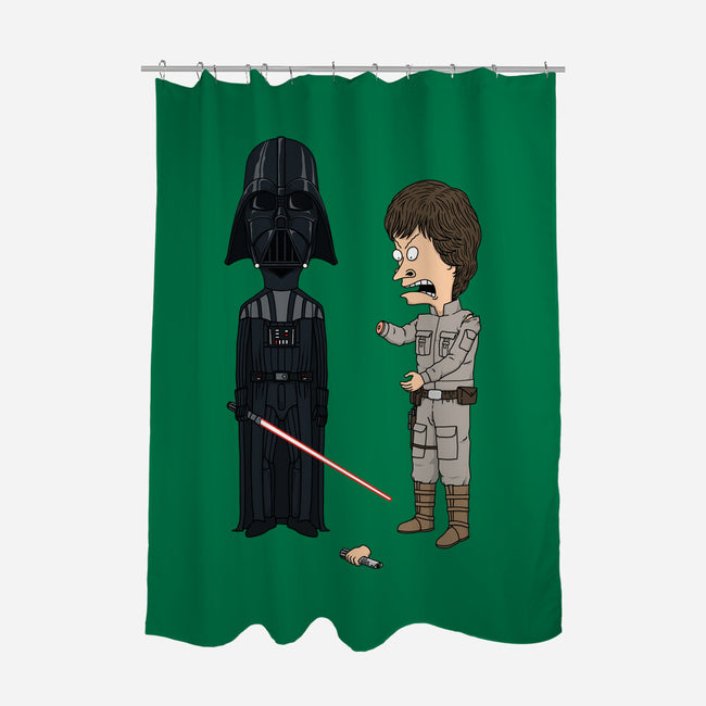 Stupid Duelist-None-Polyester-Shower Curtain-pigboom