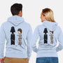 Stupid Duelist-Unisex-Zip-Up-Sweatshirt-pigboom