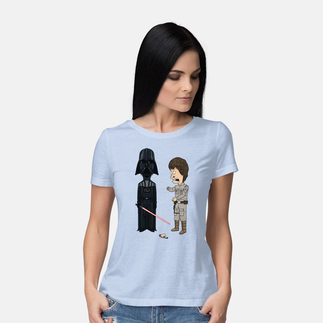 Stupid Duelist-Womens-Basic-Tee-pigboom