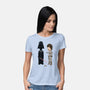 Stupid Duelist-Womens-Basic-Tee-pigboom