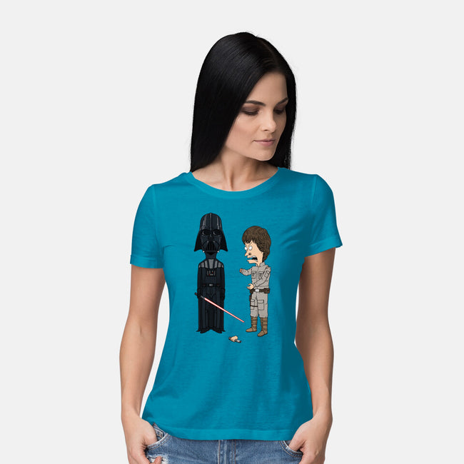 Stupid Duelist-Womens-Basic-Tee-pigboom
