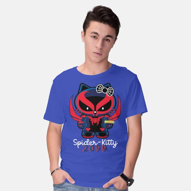 Spider-Kitty 2099-Mens-Basic-Tee-naomori