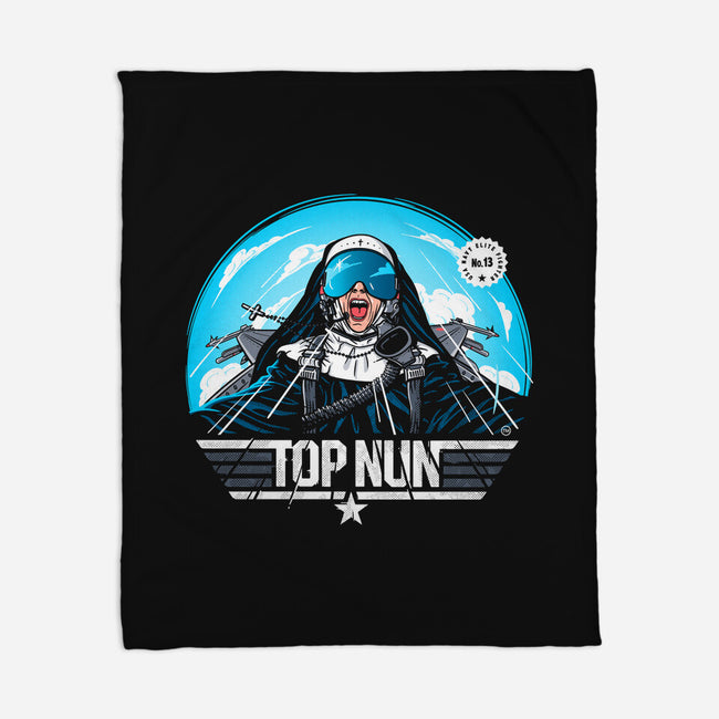 Top Nun-None-Fleece-Blanket-Gamma-Ray