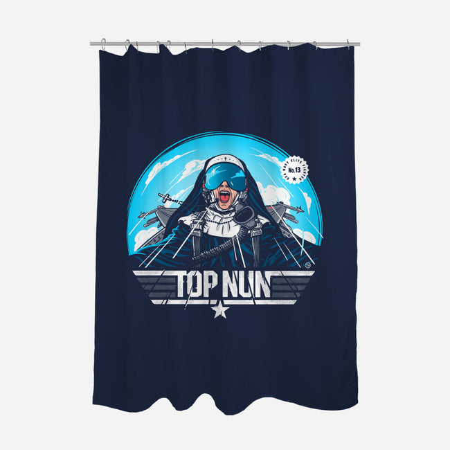 Top Nun-None-Polyester-Shower Curtain-Gamma-Ray